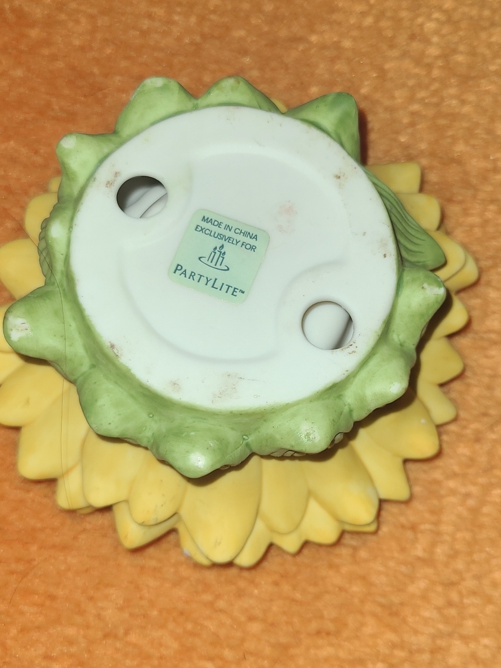 Partylite Sunflower Tealite - Picture 5 of 5